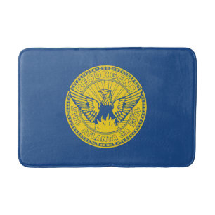 Tapis De Bain Drapeau d'Atlanta, Géorgie Salle de bain Mat