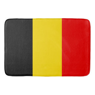 Tapis De Bain Drapeau de Belgique