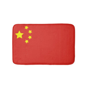 Tapis De Bain Drapeau de la Chine