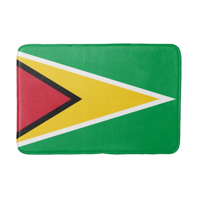 Tapis De Bain Drapeau de la Guyane (Devant)