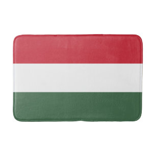 Tapis De Bain Drapeau de la Hongrie