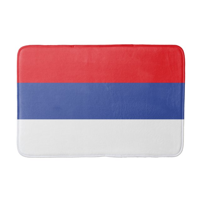 Tapis De Bain Drapeau de la Republika Srpska (Devant)
