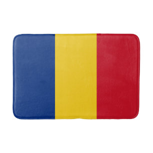 Tapis De Bain Drapeau de la Roumanie