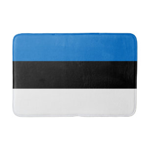 Tapis De Bain Drapeau de l'Estonie