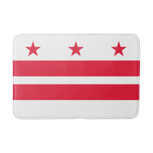 Tapis De Bain Drapeau de l'État de Washington DC
