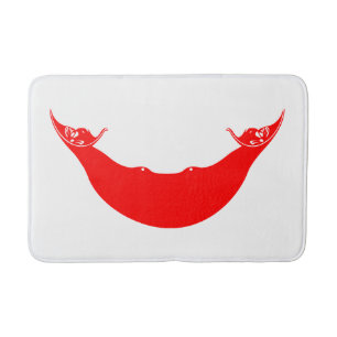 Tapis De Bain Drapeau de l'île de Pâques