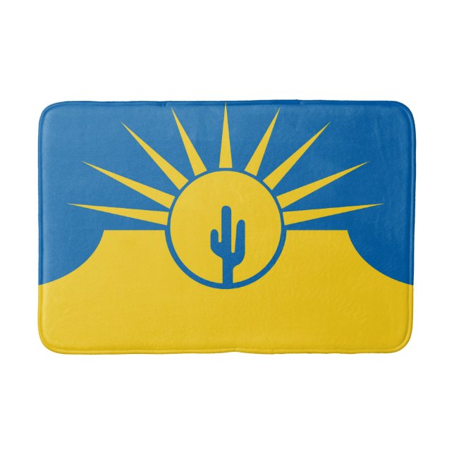 Tapis De Bain Drapeau de Mesa, Arizona Bathroom Mat (Devant)