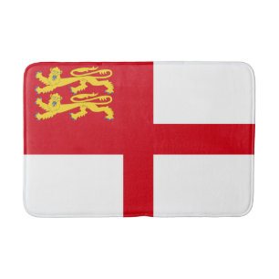 Tapis De Bain Drapeau de Sercq