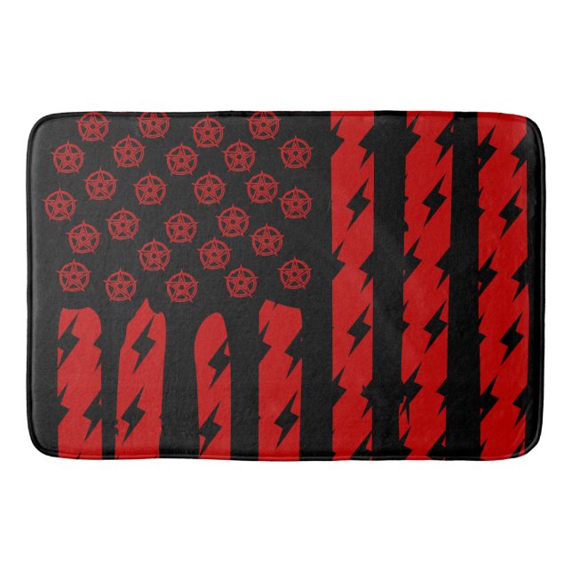 Tapis De Bain Drapeau démon (Devant)