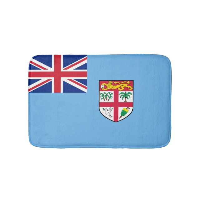 Tapis De Bain Drapeau des Fidji (Devant)
