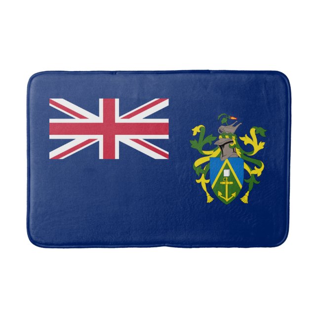 Tapis De Bain Drapeau des îles Pitcairn (Devant)
