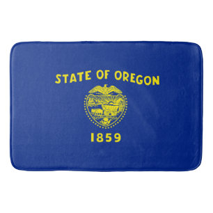 Tapis De Bain Drapeau d'État de l'Oregon
