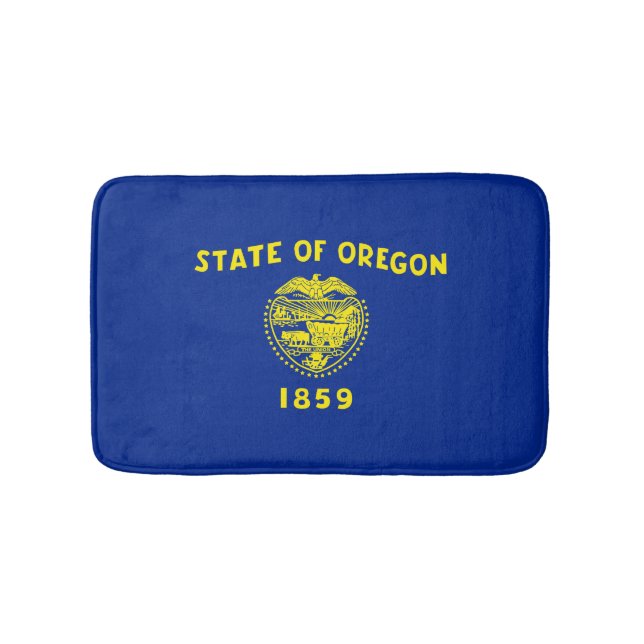 Tapis De Bain Drapeau d'État de l'Oregon (Devant)