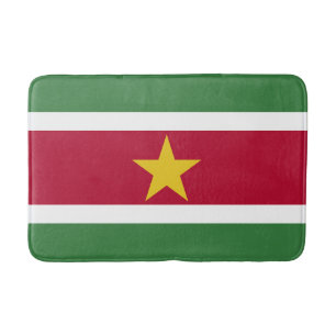 Tapis De Bain Drapeau du Suriname