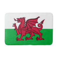 Drapeau gallois à mât de bain