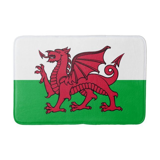 Tapis De Bain Drapeau gallois à mât de bain (Devant)