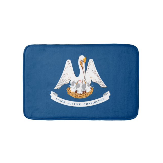 Tapis De Bain Drapeau Louisiane (Devant)