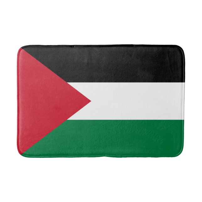 Tapis De Bain Drapeau palestinien (Devant)