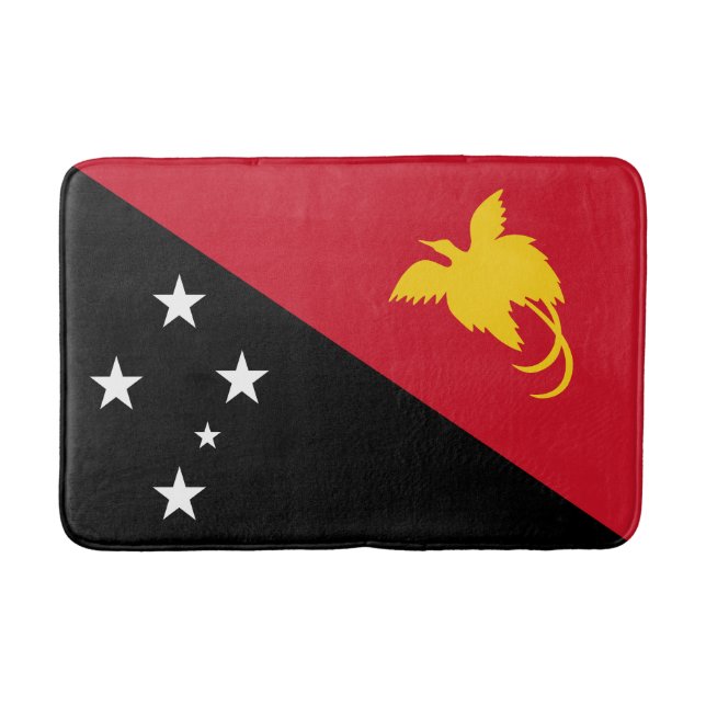 Tapis De Bain Drapeau Papouasie-Nouvelle-Guinée (Devant)
