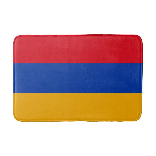 Tapis De Bain Drapeau patriotique arménien (Devant)