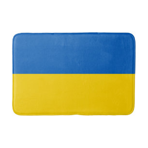 Tapis De Bain Drapeau patriotique de l'Ukraine