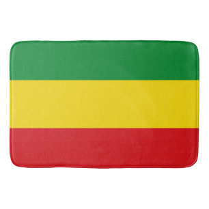 Tapis De Bain Drapeau rastafarien Rasta Ethiopie