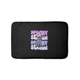 Tapis De Bain Drôle de dire Éffrayante saison Halloween Amoureux