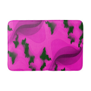 TAPIS DE BAIN EAU ABSTRAITE