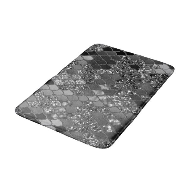 Tapis De Bain Échelles de Parties scintillant de sirènes #7 (Par (Angle)