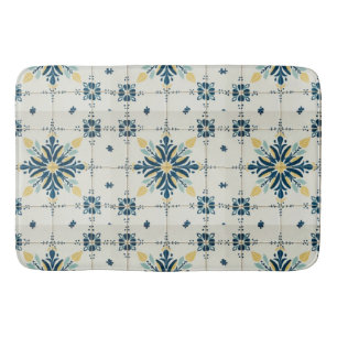 Tapis De Bain Éclatement Stellaire Atomique Rétro Moderne du Mil