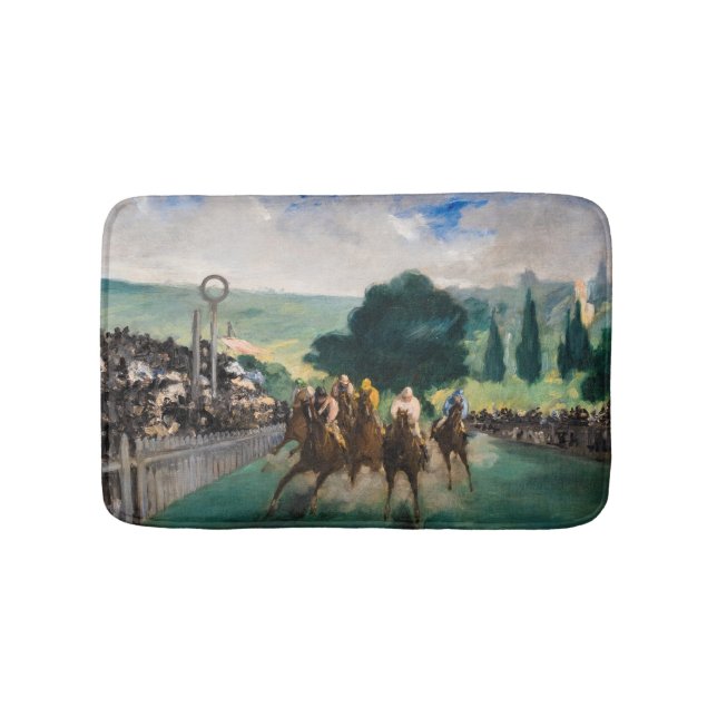 Tapis De Bain Edouard Manet - Les courses à Longchamp (Devant)