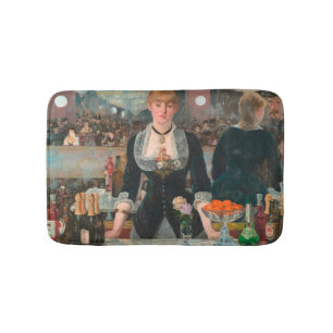 Tapis De Bain Édouard Manet Un bar aux Folies-Bergère