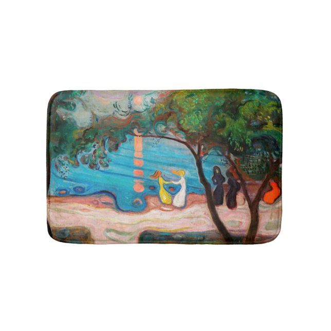Tapis De Bain Edvard Munch - Danse sur la plage (Devant)