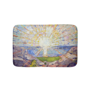 Tapis De Bain Edvard Munch - Le Soleil 1911