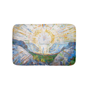 Tapis De Bain Edvard Munch - Le Soleil 1912