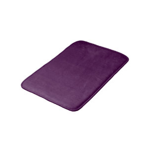 Tapis De Bain Eggplant Purple Solid