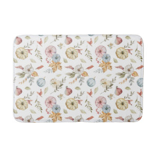Tapis De Bain Elégant Motif d'aquarelle d'automne