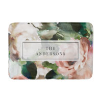 Elégant peony floral foncé moderne personnalisée
