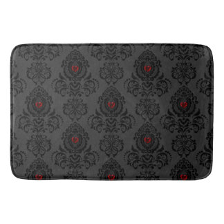 Tapis De Bain Elégant, Vintage, Victorian Steampunk Damask