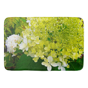 Tapis De Bain Élégante Chartreuse Vert Limelight Hydrangea