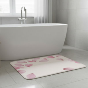 Tapis De Bain Élégante couche de natte rose
