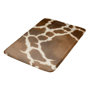 Tapis De Bain Élégante Vache Faux Cuir Collection moderne
