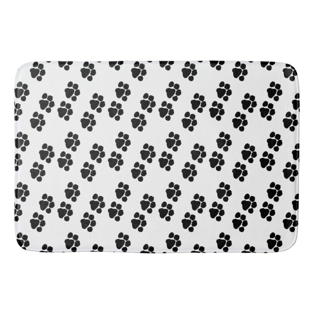 Tapis De Bain Empreintes de pattes animaux (Devant)
