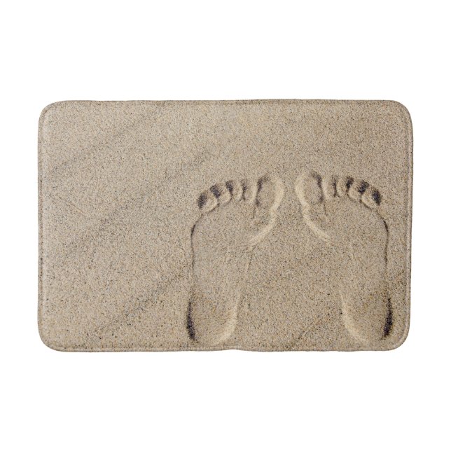 Tapis De Bain Empreintes De Sable (Devant)