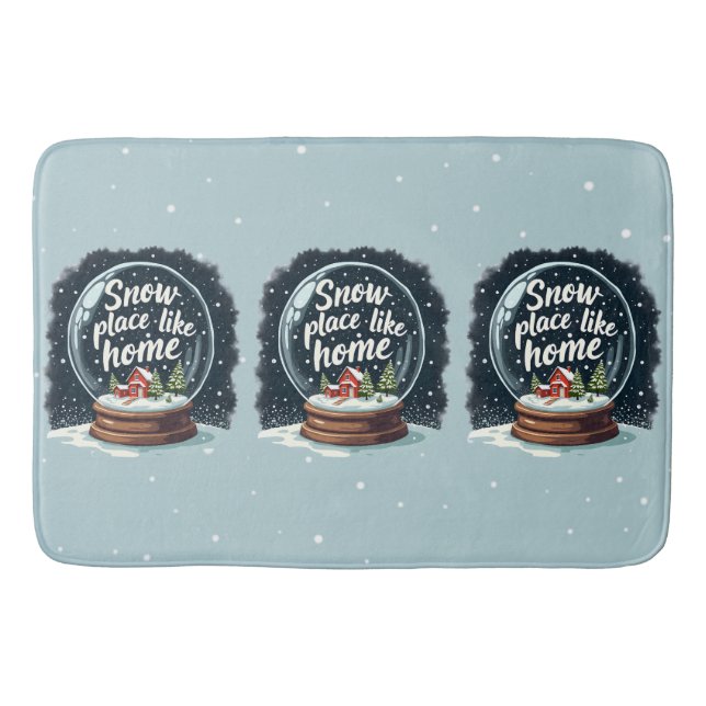 Tapis De Bain Enneigement comme maison vacances Citation (Devant)