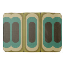 tapis de bain entièrement rétro - tapis