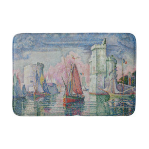 Tapis De Bain Entrée du port de La Rochelle, Paul Signac