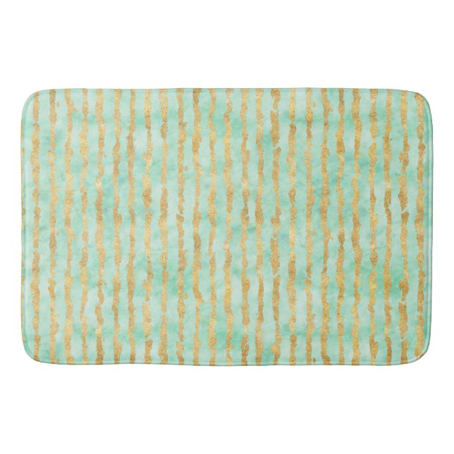 Tapis De Bain Equarelle de la Monnaie d'or Grilles (Devant)