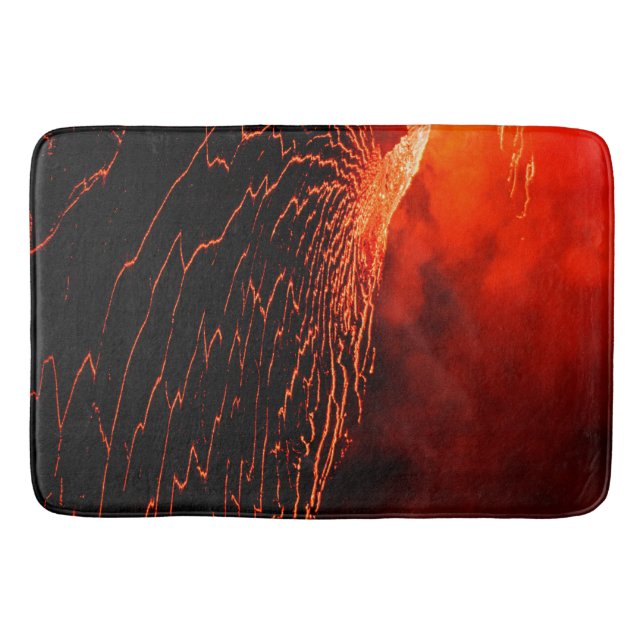 Tapis De Bain éruption volcanique (Devant)