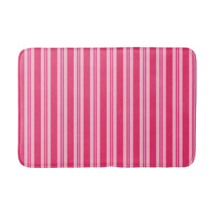 Tapis De Bain Été, Fuchsia et Pastel Pink